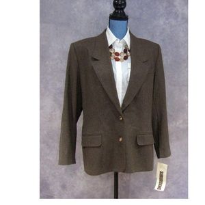 NWT Vintage Country Suburbans Wool Blend Blazer 16